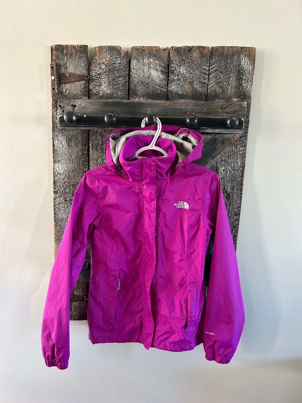 Women's The North Face Full Zipper Jacket w/Hood Fuchsia